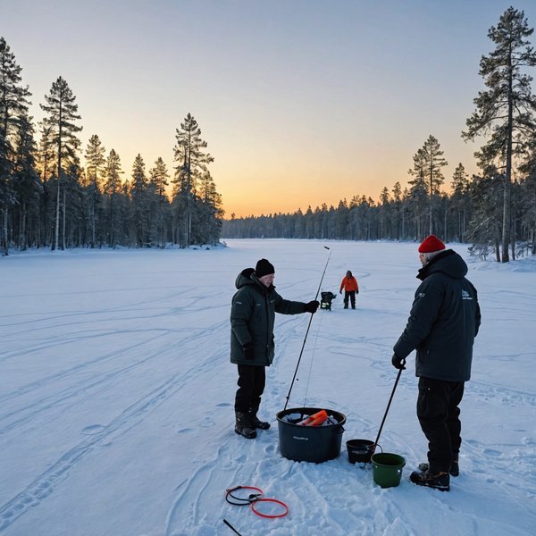 Comment découvrir les traditions de la pêche sur glace en Finlande?
