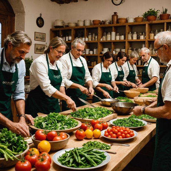 Comment participer à des ateliers de cuisine biologique en Italie?